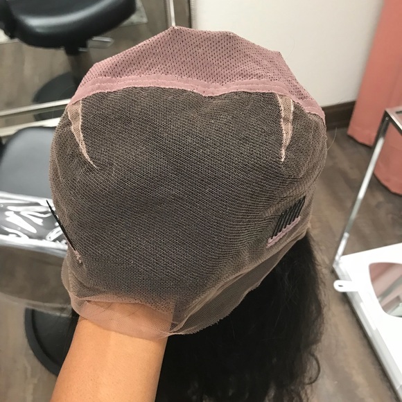 28 inch Full lace human hair natural wave wig - Picture 4 of 7